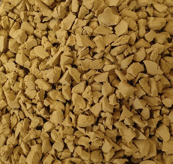 SAND YELLOW EPDM recycled rubber granules for flooring