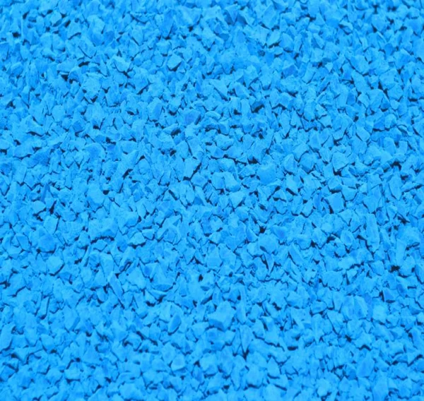 sky blue EPDM recycled rubber granules for flooring